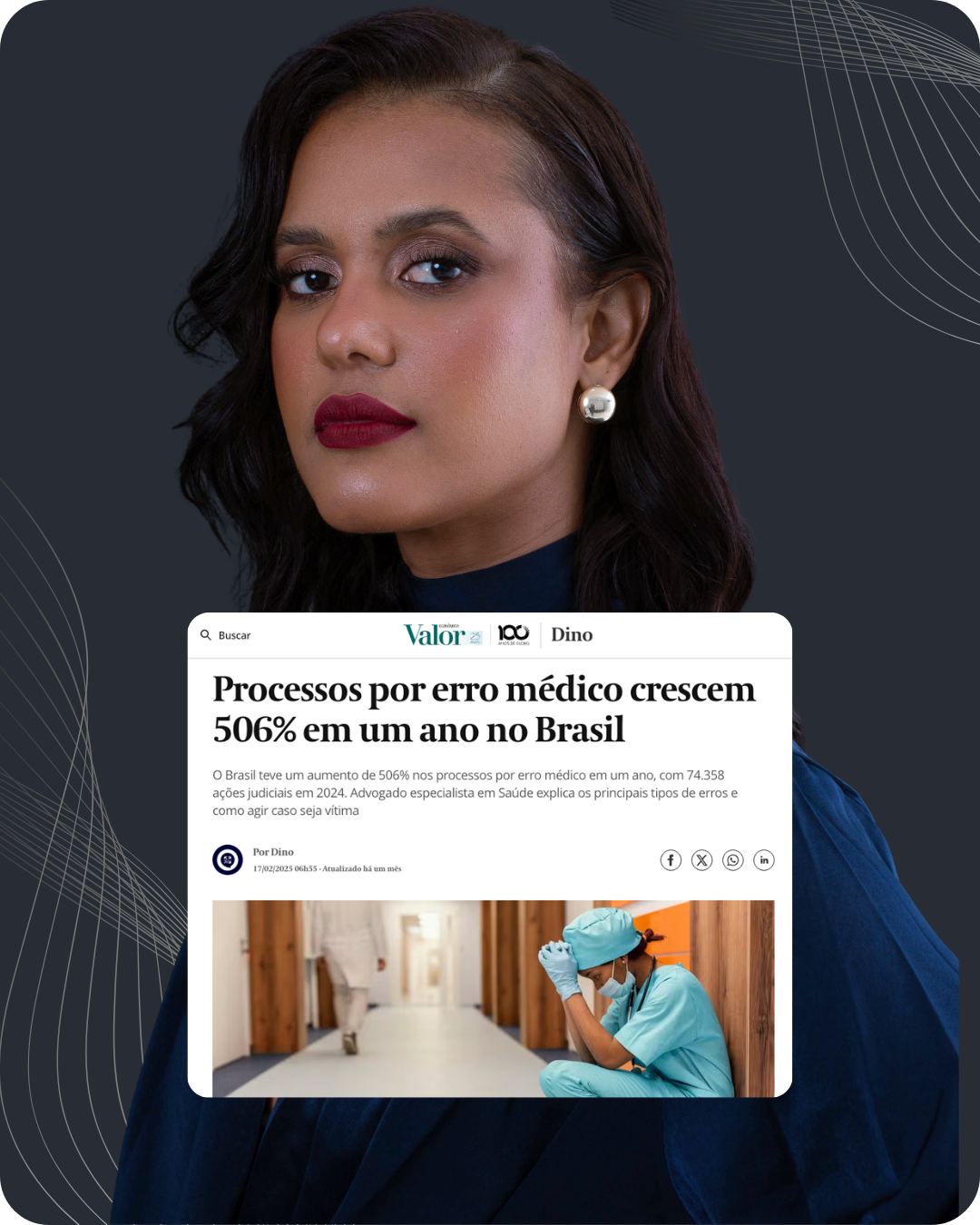 Mockup - Processos por erro médico